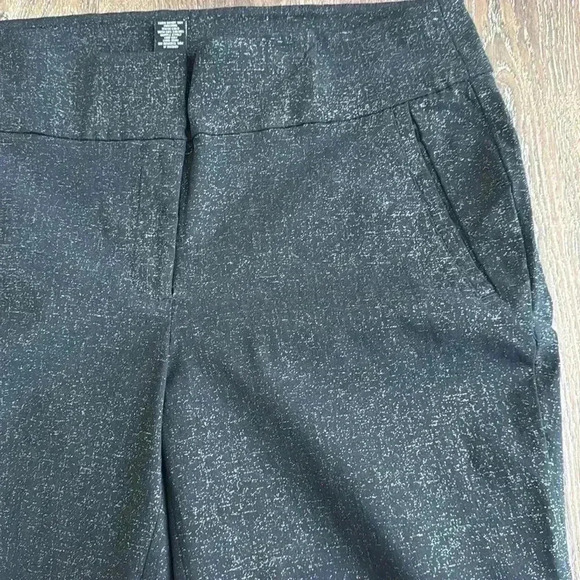 Lane Bryant Pants. Women’s size 18. Black with silver speckles. - Picture 2 of 5